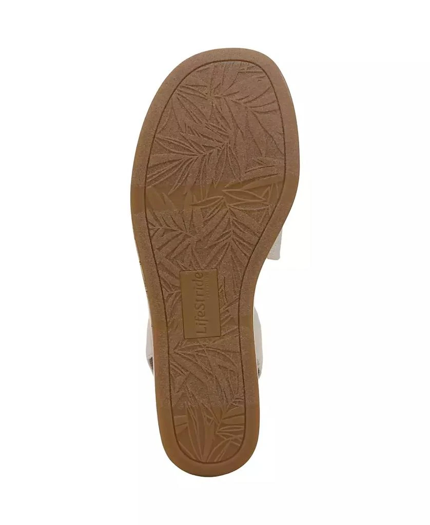 商品LifeStride|Women's Odette Square Open Toe Wedge Sandals,价格¥355,第5张图片详细描述