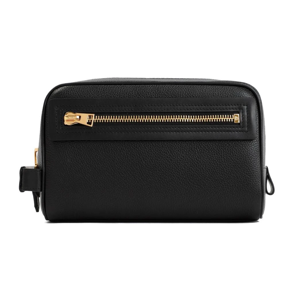 商品Tom Ford|Tom Ford Logo Printed Zipped Wash Bag,价格¥12658,第1张图片