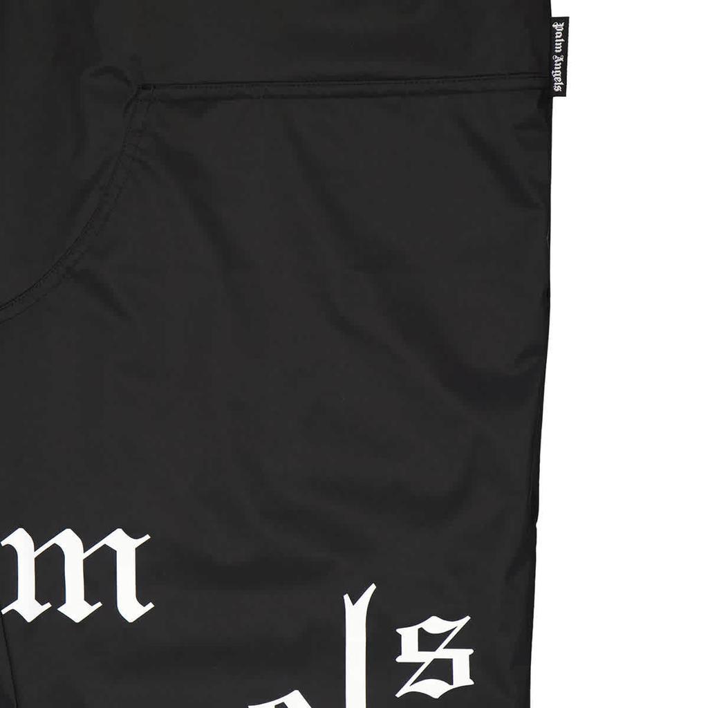 商品Palm Angels|Palm Angels Black Gothic Logo Sweatpants, Size Small,价格¥1887-¥2658,第5张图片详细描述