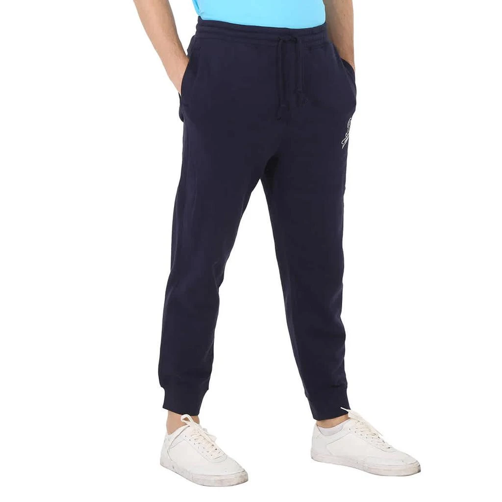 商品Hugo Boss|Hugo Boss Navy Exclusive Logo Cotton-Blend Track Pants, Size Small,价格¥588,第2张图片详细描述