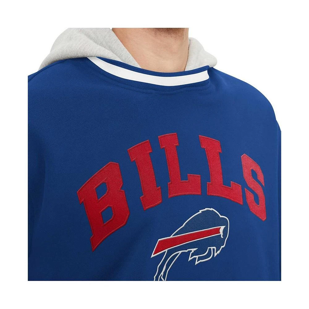 商品Tommy Hilfiger|Men's Royal Buffalo Bills Ivan Fashion Pullover Hoodie,价格¥736,第3张图片详细描述