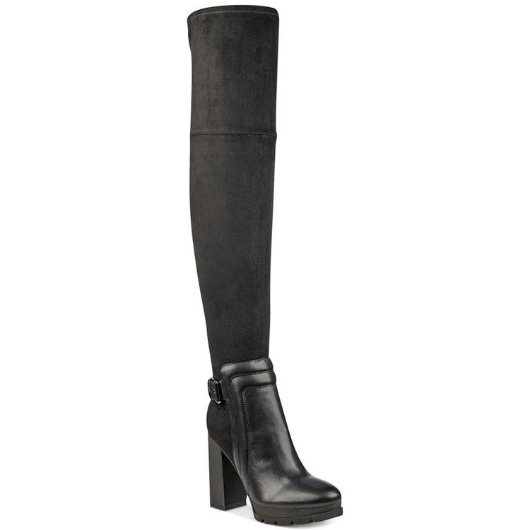 商品GUESS|Women's Sleek Over-The-Knee Lug Boots,价格¥596,第1张图片