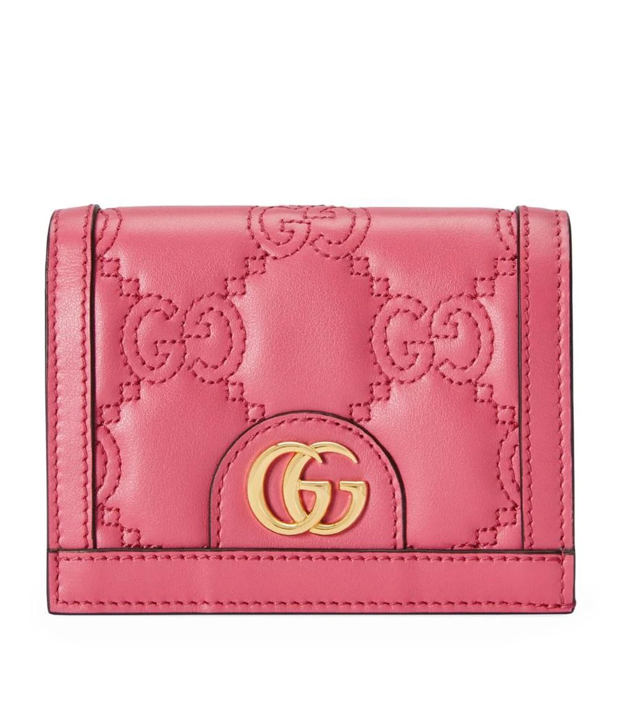 商品Gucci|Matelassé Leather GG Bifold Wallet,价格¥4130,第1张图片