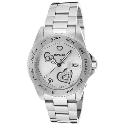 商品Invicta|Angel Silver Dial Stainless Steel Ladies Watch 14729,价格¥447,第1张图片