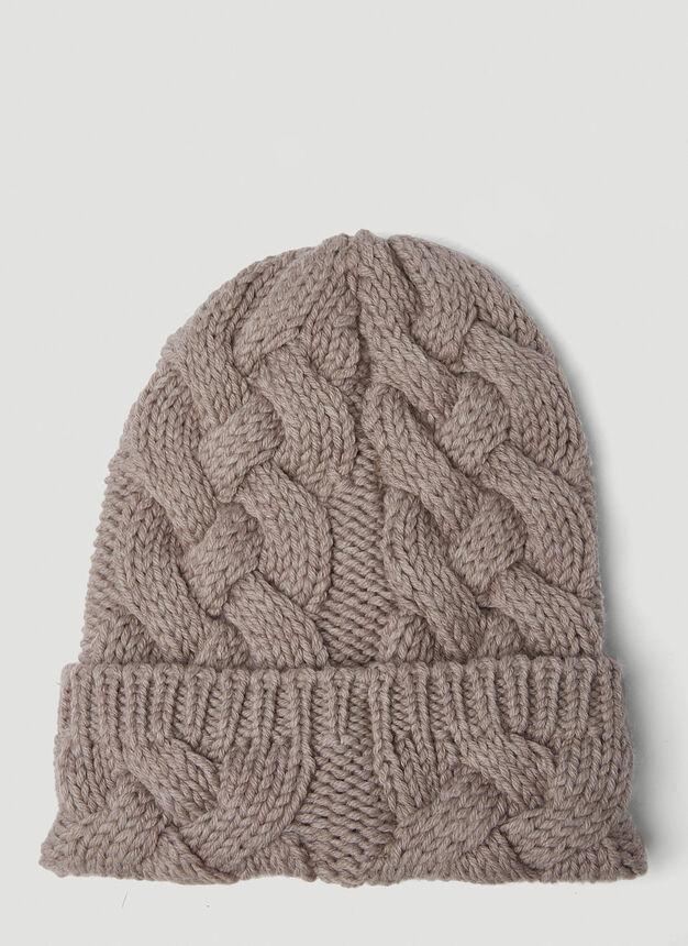 商品Max Mara|Dina Beanie Hat in Beige,价格¥850,第4张图片详细描述