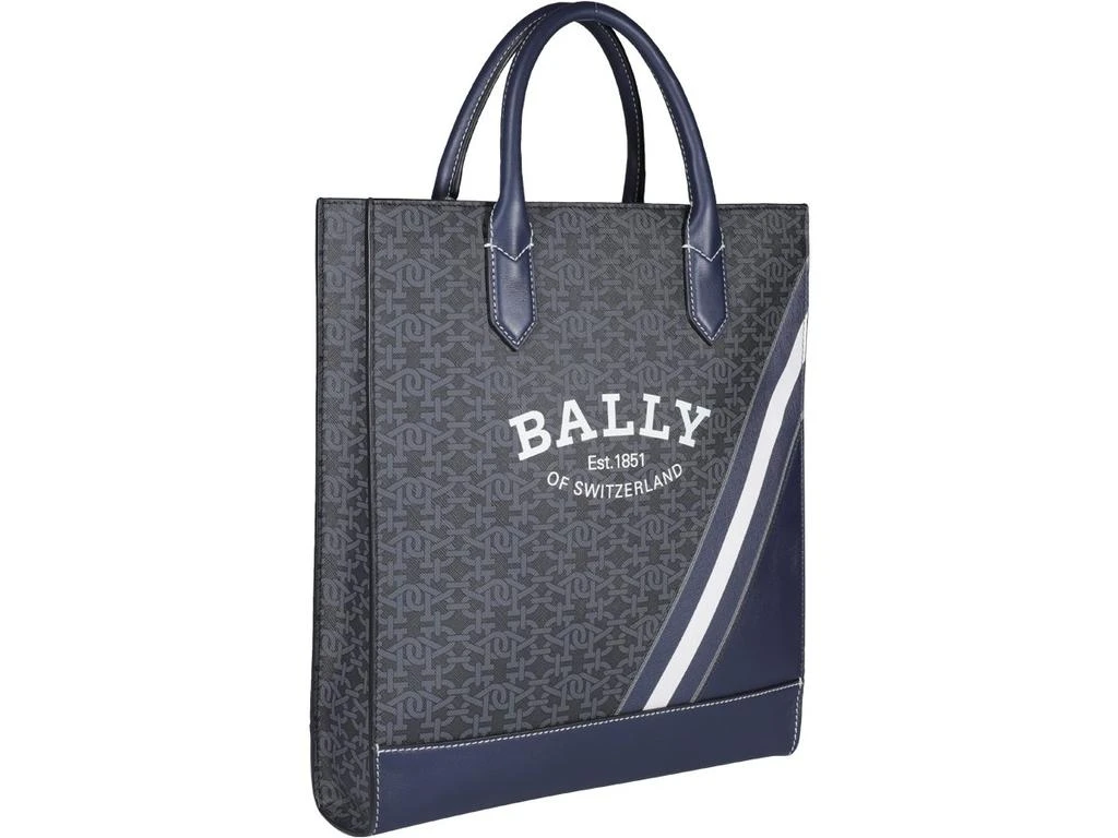 商品Bally|Bally Logo Printed Top Handle Bag,价格¥4153,第3张图片详细描述