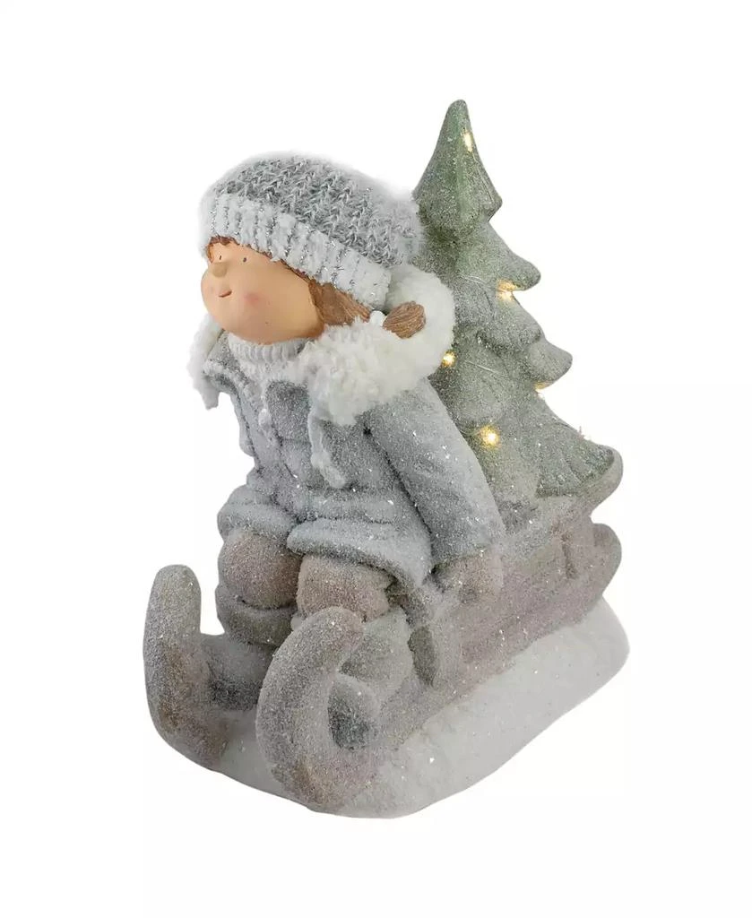 商品Northlight|Lighted Girl on a Sled Christmas Decoration, 15",价格¥583,第2张图片详细描述