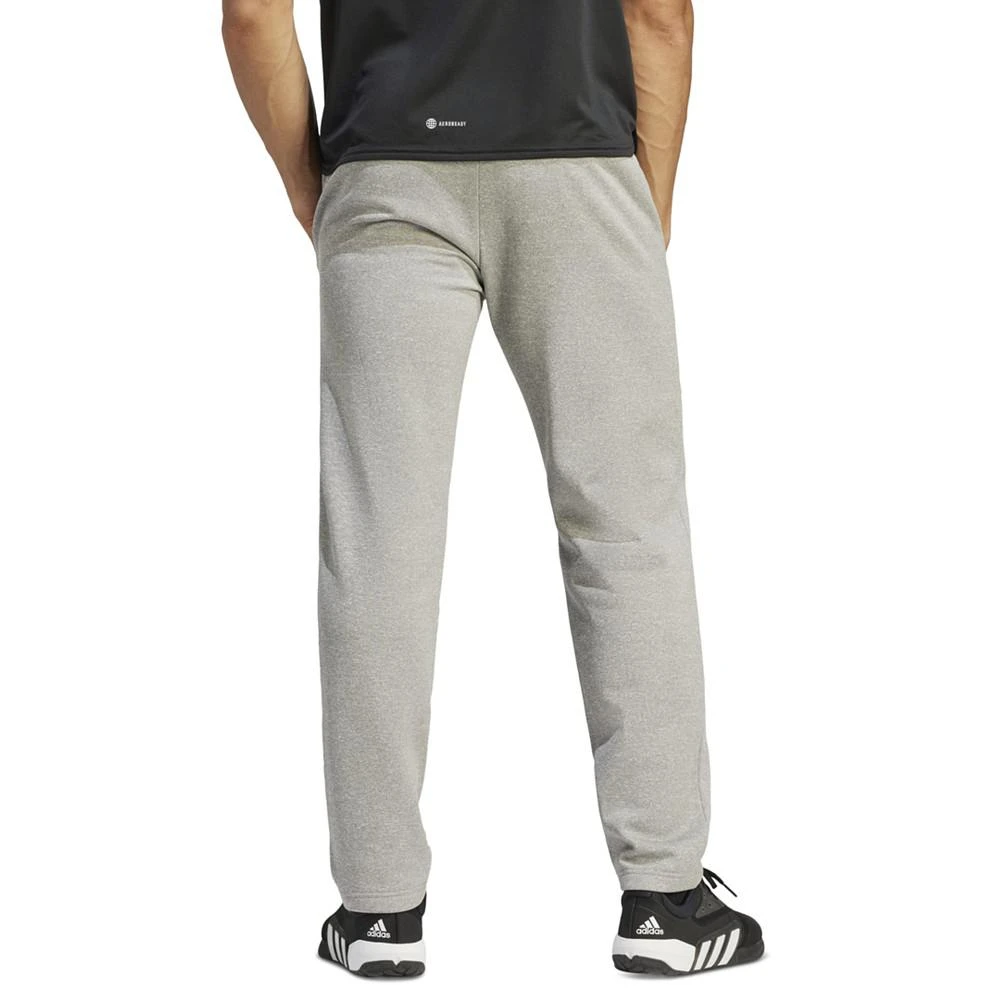 商品Adidas|Men's Game & Go Small Logo Training Moisture-Wicking Open Hem Fleece Joggers,价格¥443,第2张图片详细描述