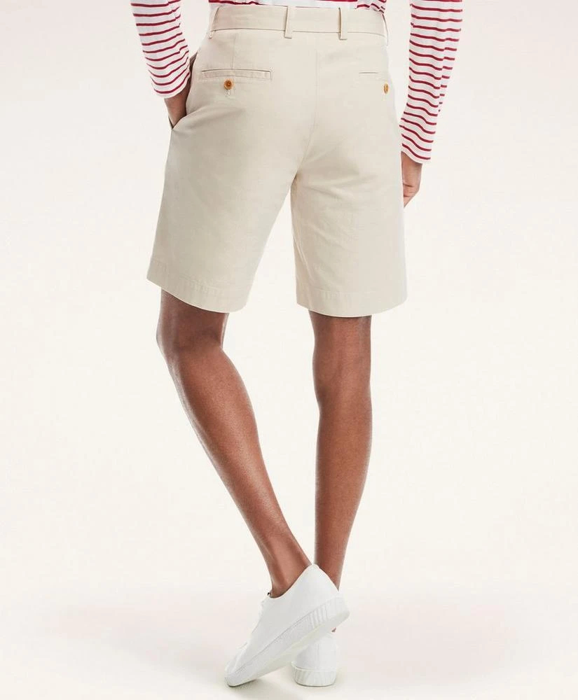 商品Brooks Brothers|9" Stretch Supima® Cotton Poplin Shorts,价格¥300,第4张图片详细描述
