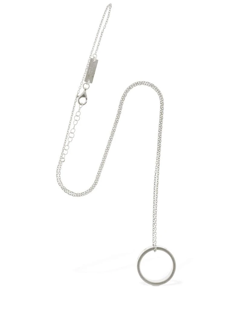 商品MAISON MARGIELA|Number Logo Necklace W/ Ring,价格¥3597,第1张图片详细描述