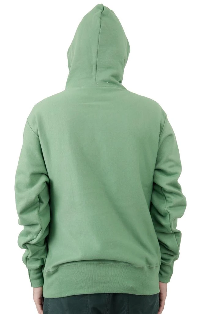 商品CHAMPION|C Logo Reverse Weave Pullover Hoodie - Native Fern Green,价格¥272,第3张图片详细描述