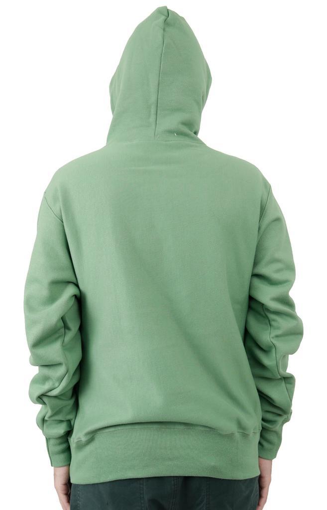 商品CHAMPION|C Logo Reverse Weave Pullover Hoodie - Native Fern Green,价格¥296,第5张图片详细描述