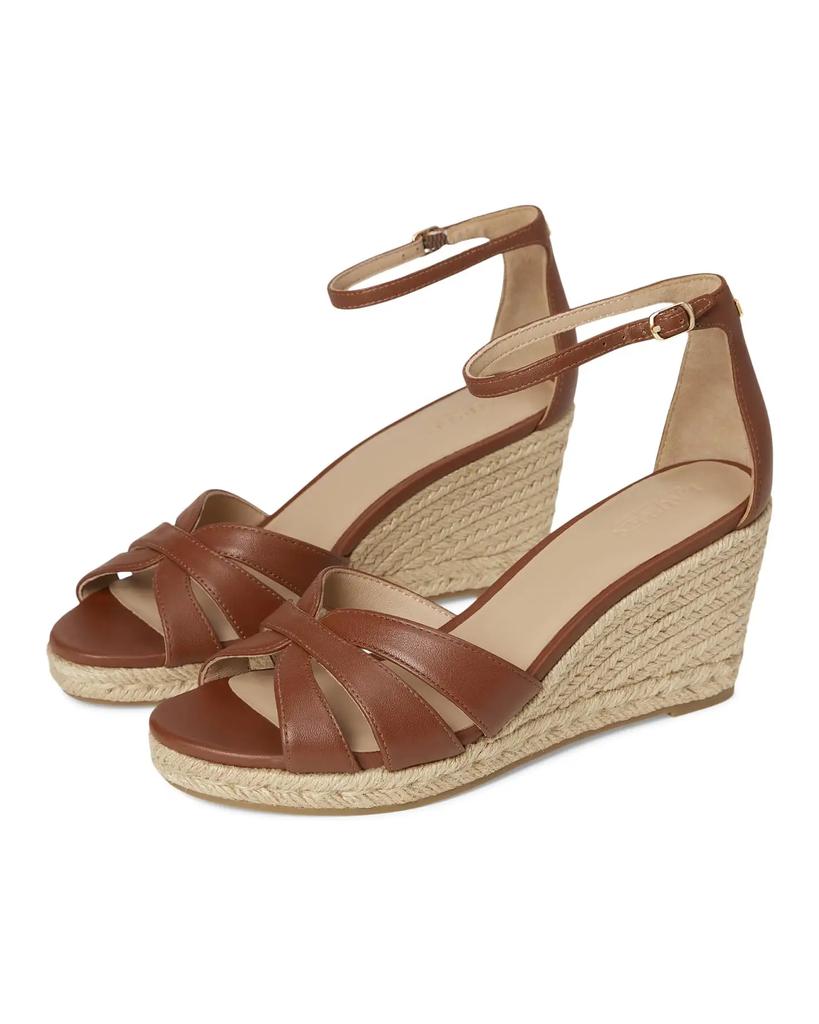 Women's Lauren Ralph Lauren Nellie Nappa Leather Espadrille image 2