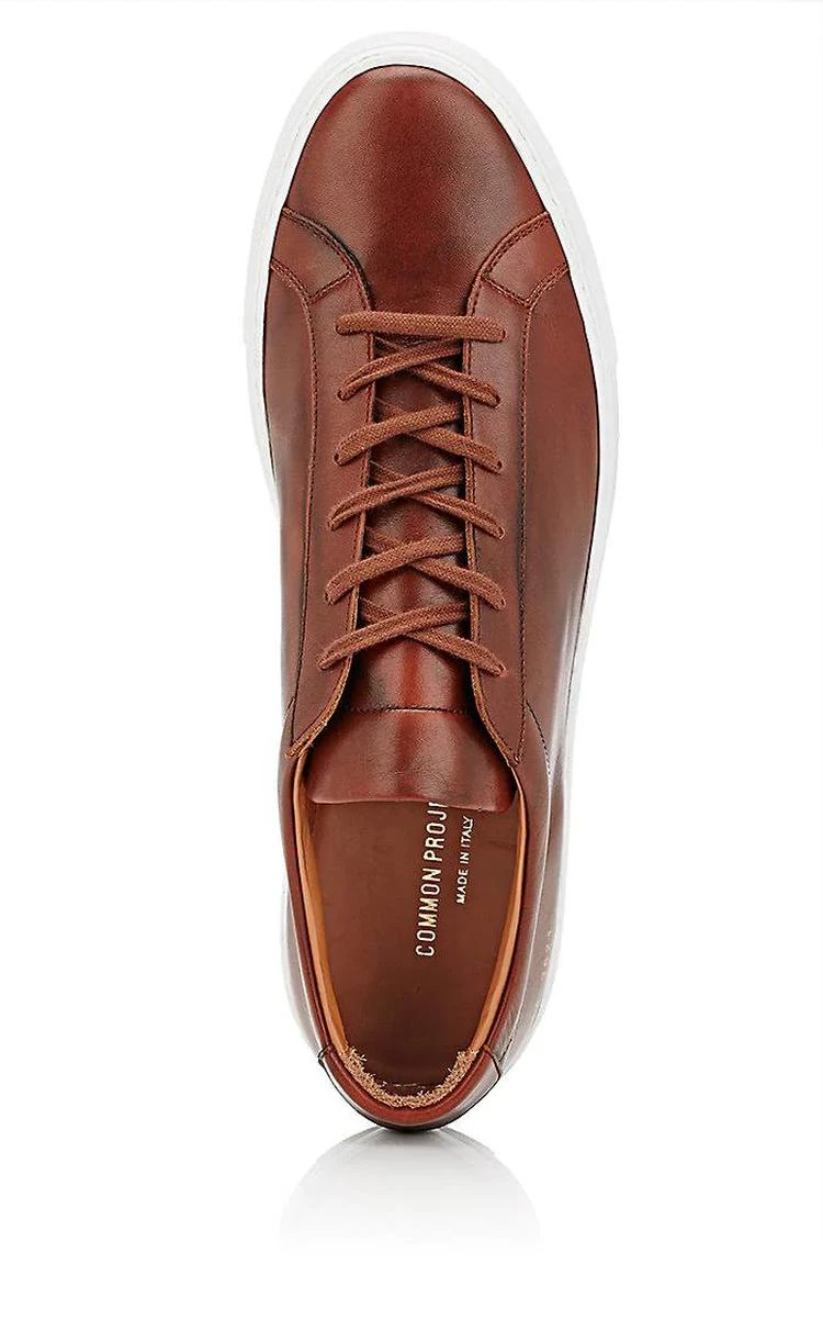 商品Common Projects|BNY Sole Series: Achilles Leather Low-Top Sneakers,价格¥1394,第4张图片详细描述