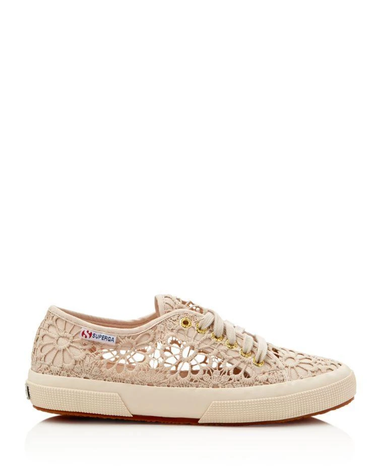 商品Superga|Cotropew Crochet Lace Up Sneakers,价格¥415,第2张图片详细描述