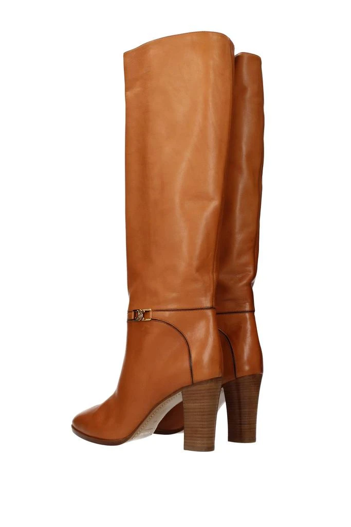 商品Celine|Boots Leather Brown Tan,价格¥9573,第4张图片详细描述