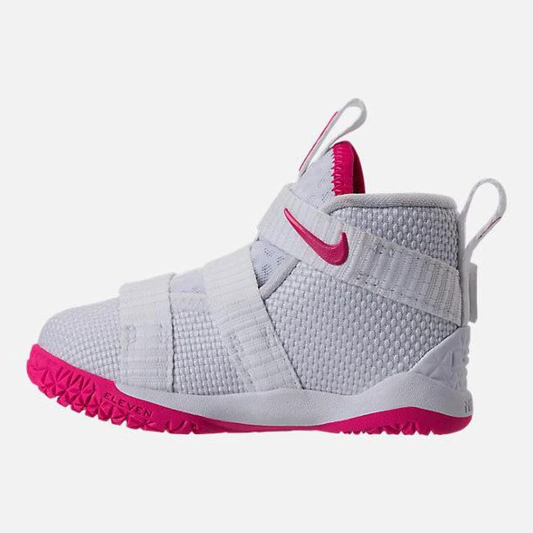 商品NIKE|Boys' Toddler Nike LeBron Soldier 11 Basketball Shoes,价格¥167,第4张图片详细描述