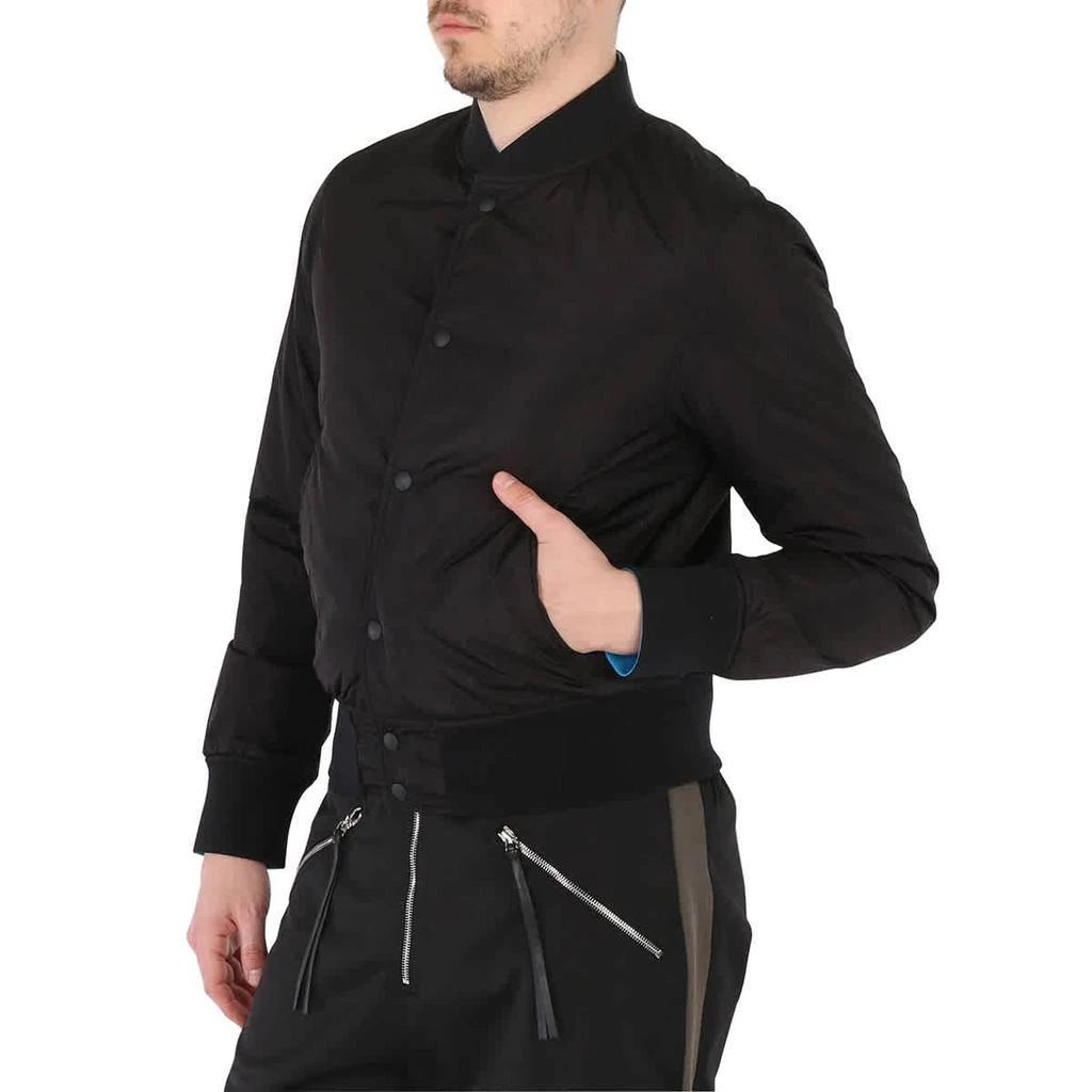 商品Emporio Armani|Men's Reversible Jacket in Black and Blue,价格¥1613,第2张图片详细描述