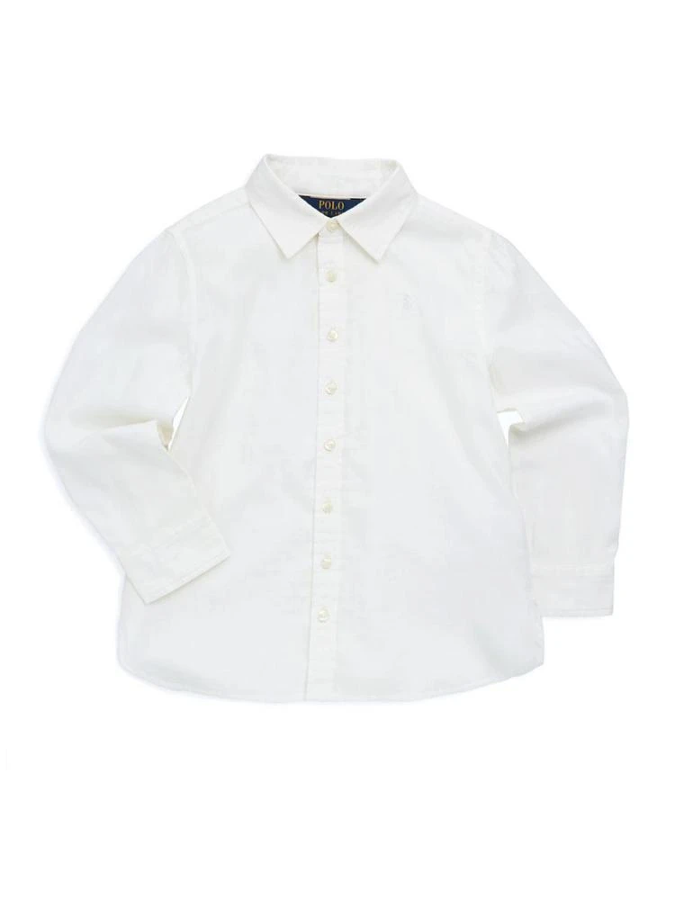 商品Ralph Lauren|Toddler's, Little Girl's & Girl's Oxford Shirt,价格¥148,第1张图片
