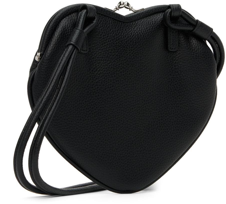 Black Belle Heart Frame Bag商品第3张图片规格展示