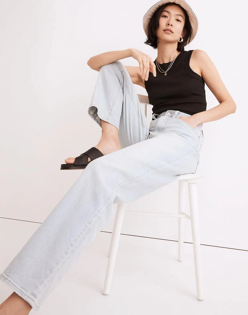商品Madewell|The Petite Perfect Vintage Straight Jean in Mosedale Wash,价格¥635,第2张图片详细描述