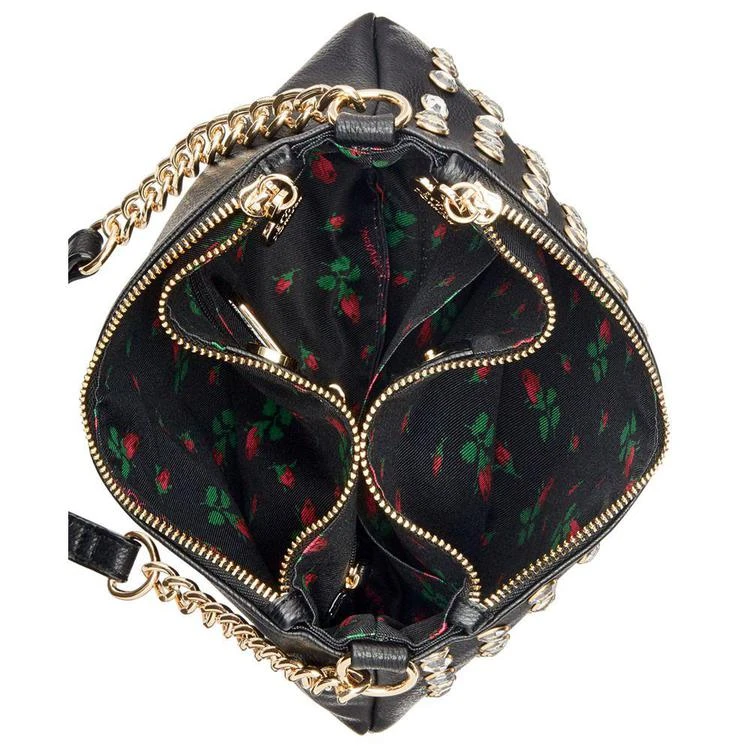 商品Betsey Johnson|Stone Cold Fox Double Top-Zip Small Crossbody,价格¥436,第3张图片详细描述