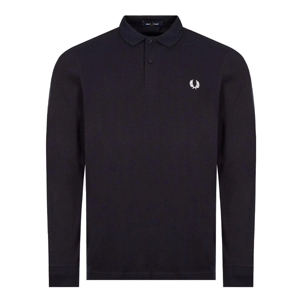 商品Fred Perry|Fred Perry Long Sleeve Polo - Navy,价格¥736,第1张图片