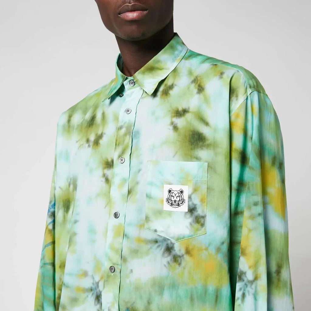 商品Kenzo|KENZO Men's Printed Long Casual Shirt,价格¥814,第4张图片详细描述