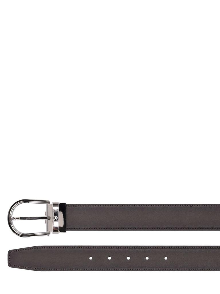 3cm Reversible Leather Belt商品第2张图片规格展示