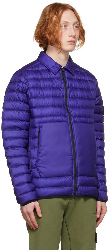 商品Stone Island|Blue Down Bio-Based Jacket,价格¥2422,第2张图片详细描述