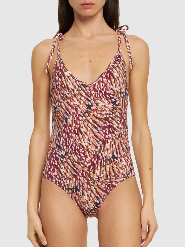 商品Isabel Marant|Swan Printed One Piece Swimsuit,价格¥749,第1张图片详细描述
