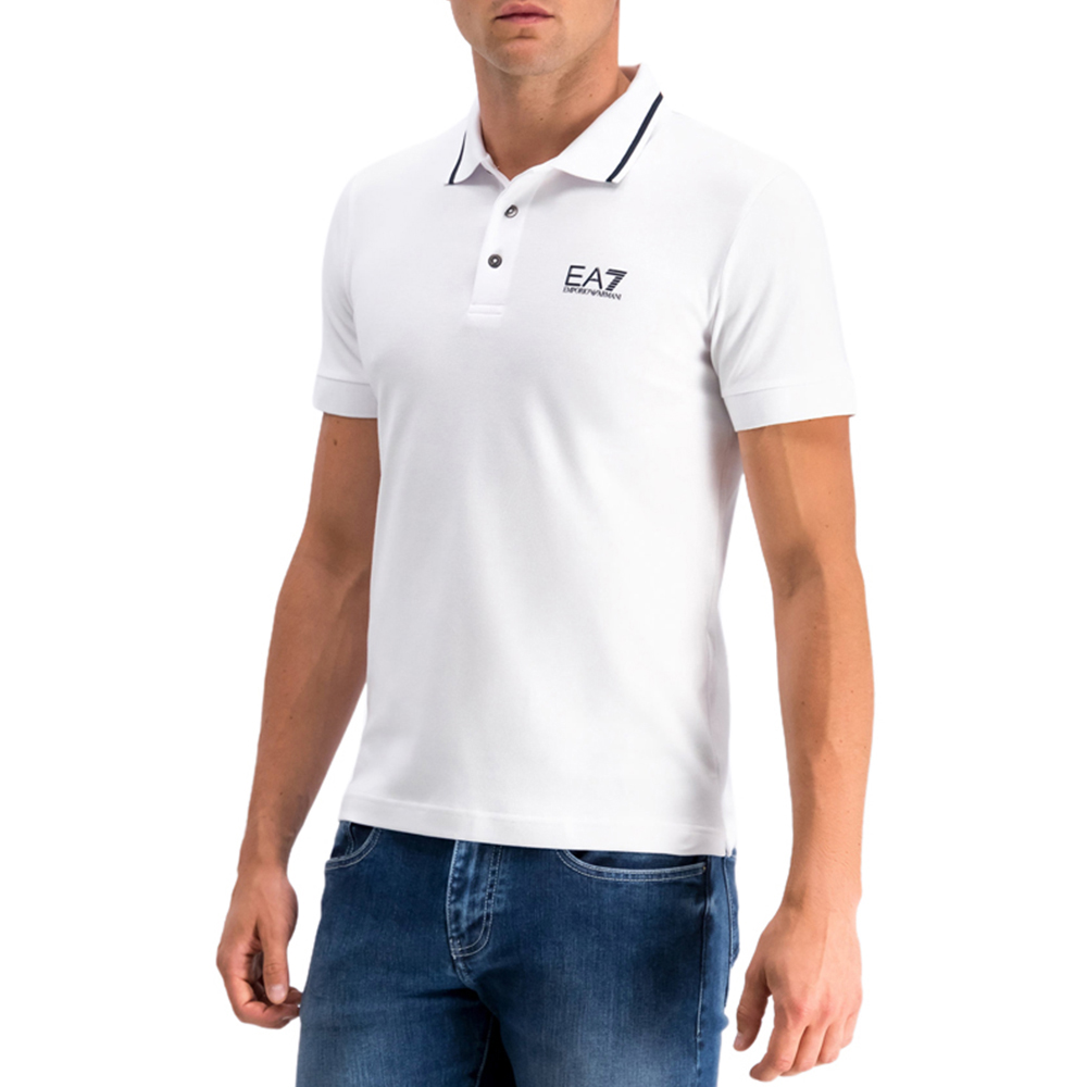 Emporio Armani 安普里奥 阿玛尼 男士白色短袖T恤 8NPF06-PJ04Z-1100商品第2张图片规格展示
