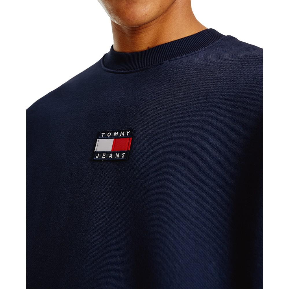 商品Tommy Hilfiger|Men's Tommy Badge Crewneck Sweatshirt,价格¥398-¥430,第5张图片详细描述