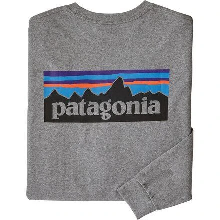 商品Patagonia|男士长袖 Logo休闲 T 恤,价格¥164,第3张图片详细描述