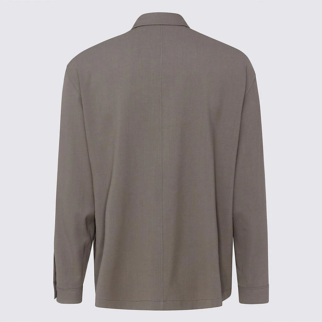 商品Zegna|ARMY GREEN SHIRT,价格¥1525,第2张图片详细描述