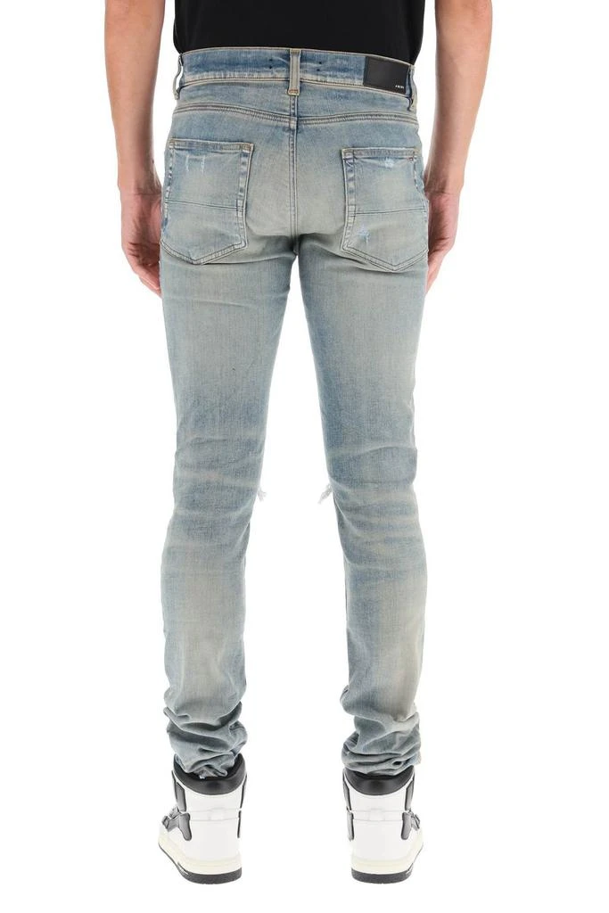 商品AMIRI|Amiri Mx1 Distressed Skinny Jeans,价格¥8645,第3张图片详细描述