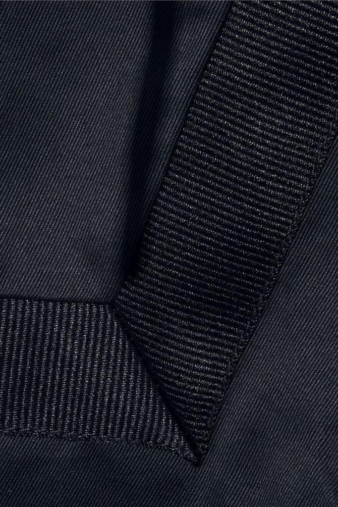 商品Reebok|Grosgrain-trimmed cotton-twill hooded jacket,价格¥860,第4张图片详细描述