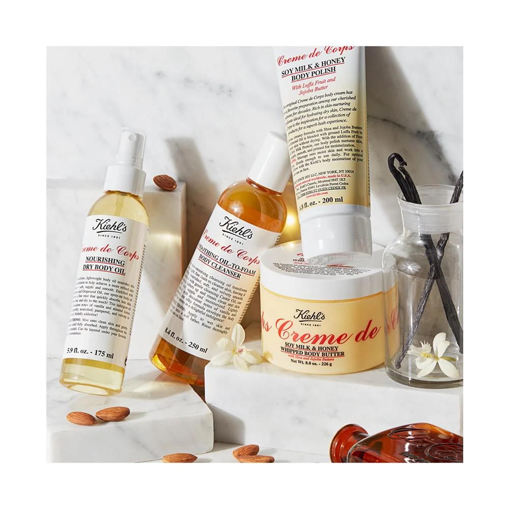 商品Kiehl's|Creme de Corps Soy Milk & Honey Whipped Body Butter, 12-oz.,价格¥364,第3张图片详细描述