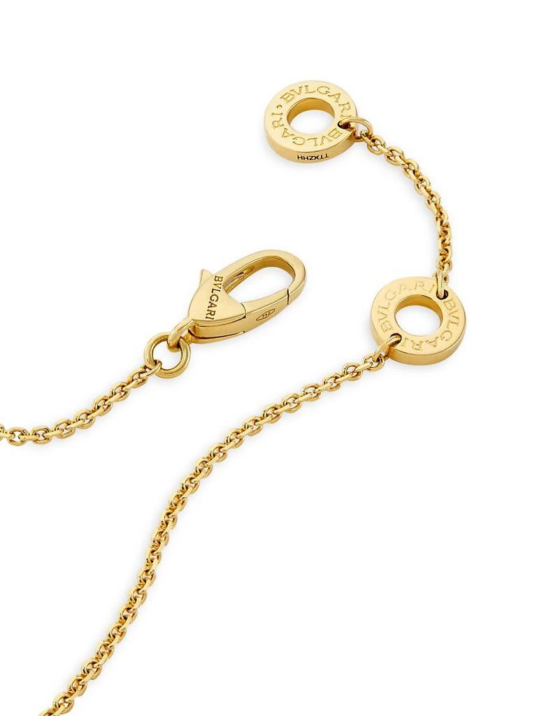 商品BVLGARI|Divas' Dream 18K Yellow Gold, Mother-Of-Pearl, & Diamond Pendant Necklace,价格¥16035,第3张图片详细描述