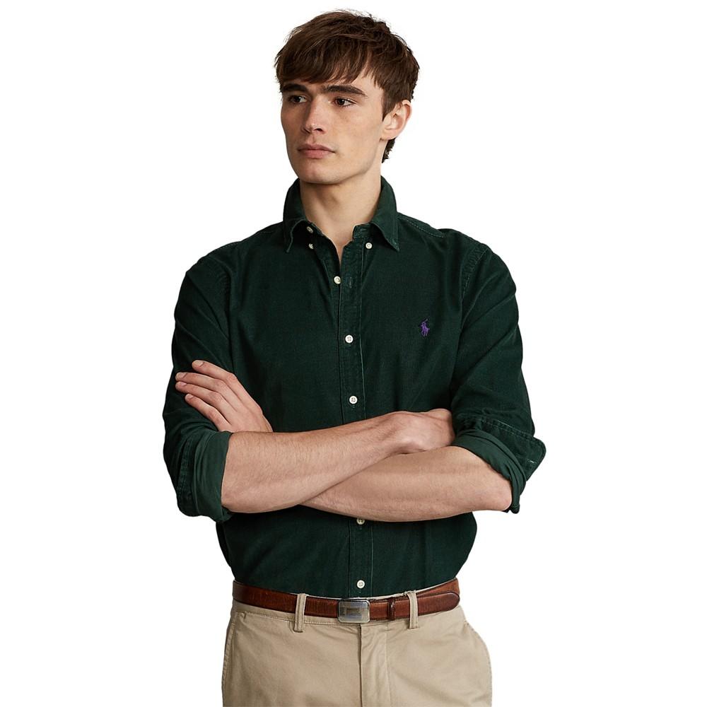 Men's Classic-Fit Corduroy Shirt商品第1张图片规格展示