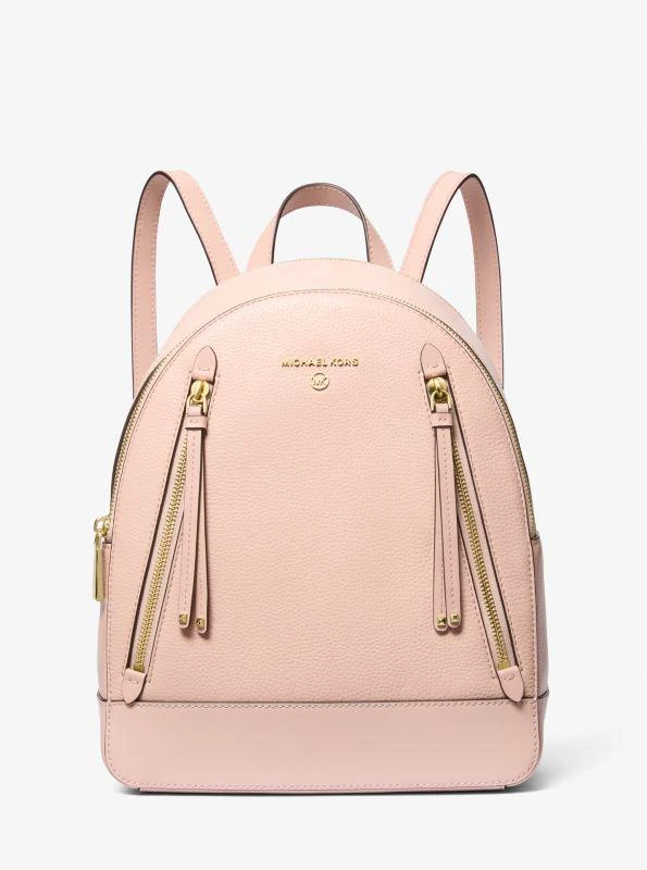 商品Michael Kors|Brooklyn Medium Pebbled Leather Backpack,价格¥1173,第1张图片