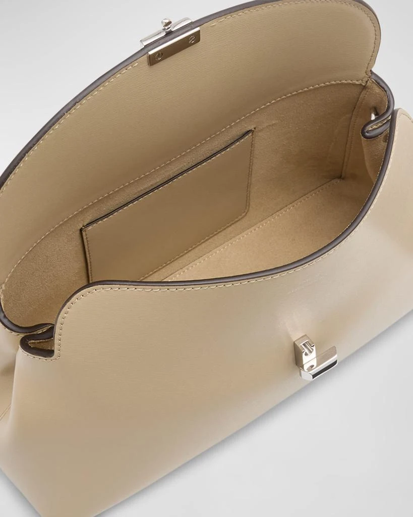 商品Totême|T-Lock Leather Clutch Bag,价格¥7730,第3张图片详细描述