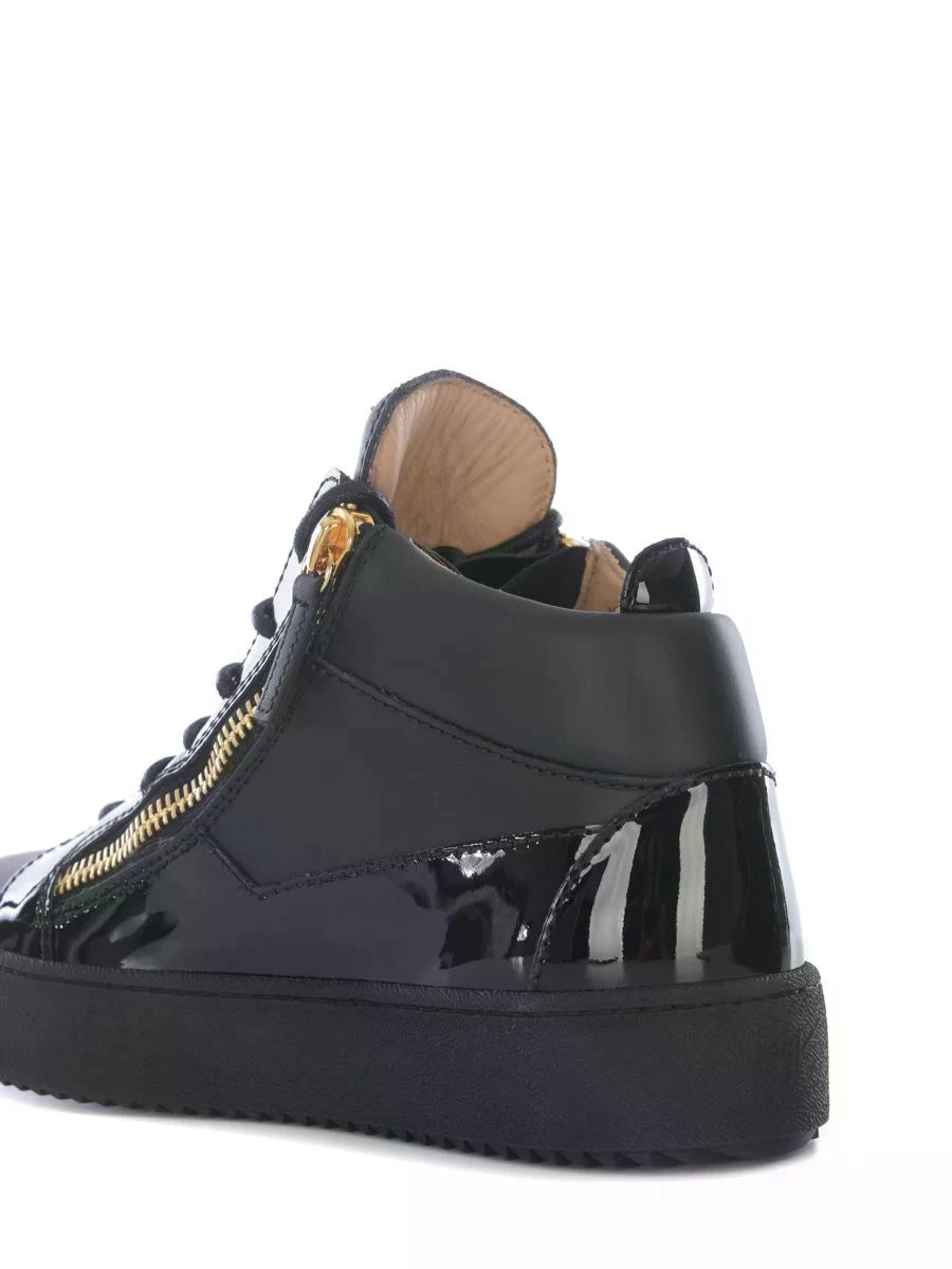 商品【商品预售7天】 Giuseppe Zanotti|Giuseppe Zanotti 男士休闲鞋 RU00011003-8 黑色,价格¥5114,第5张图片详细描述