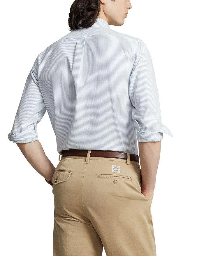 商品Ralph Lauren|Classic Fit Long Sleeve Striped Cotton Oxford Button Down Shirt,价格¥943,第4张图片详细描述