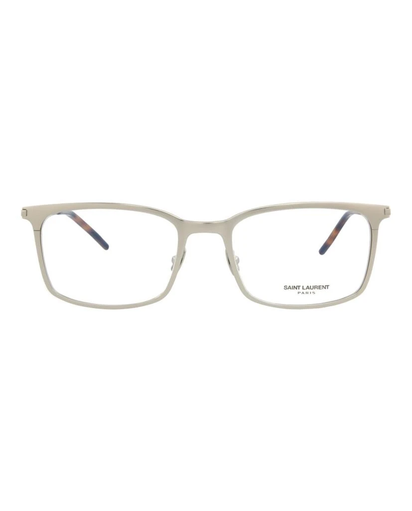 商品Yves Saint Laurent|Square-Frame Metal Optical Frames,价格¥797,第1张图片