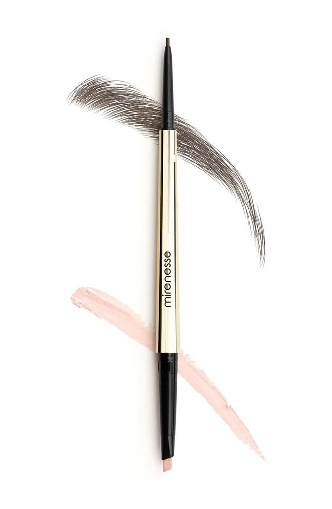 商品MIRENESSE|All Day Micro Brow Pencil + Shaping Mascara Set - 3.Cappuccino,价格¥206,第2张图片详细描述