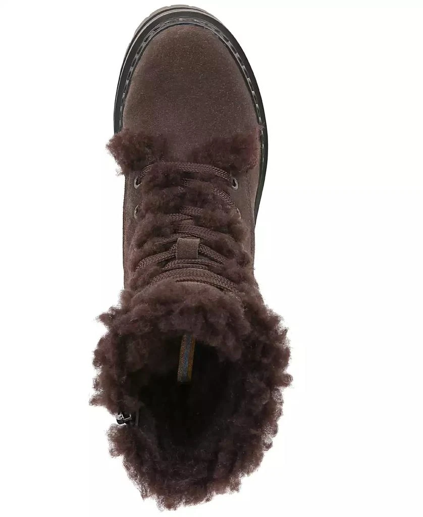 商品Sam Edelman|Women's Kyler Lace-Up Cozy Combat Boots,价格¥1347,第4张图片详细描述