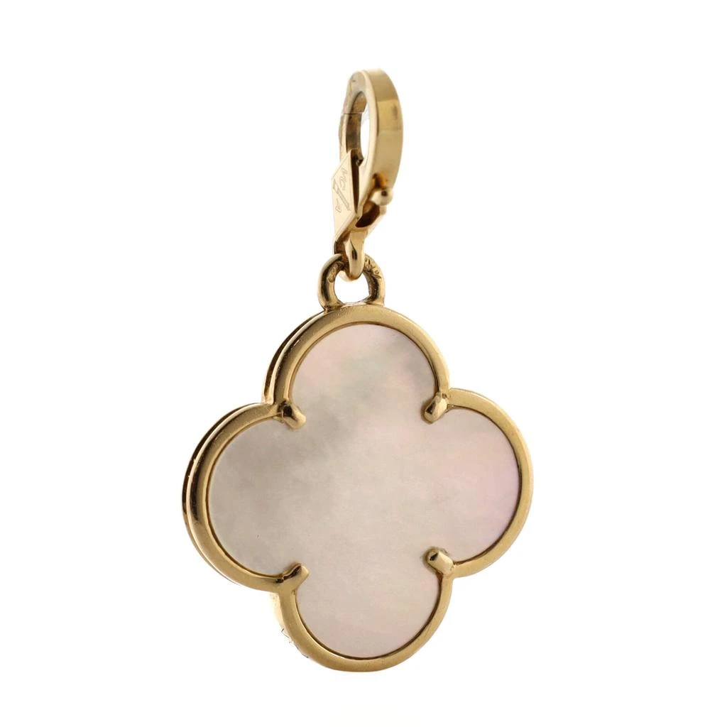 商品[二手商品] Van Cleef & Arpels|Magic Alhambra Pendant Charm Pendant & Charms 18K Yellow Gold and Mother of Pearl,价格¥28445,第2张图片详细描述