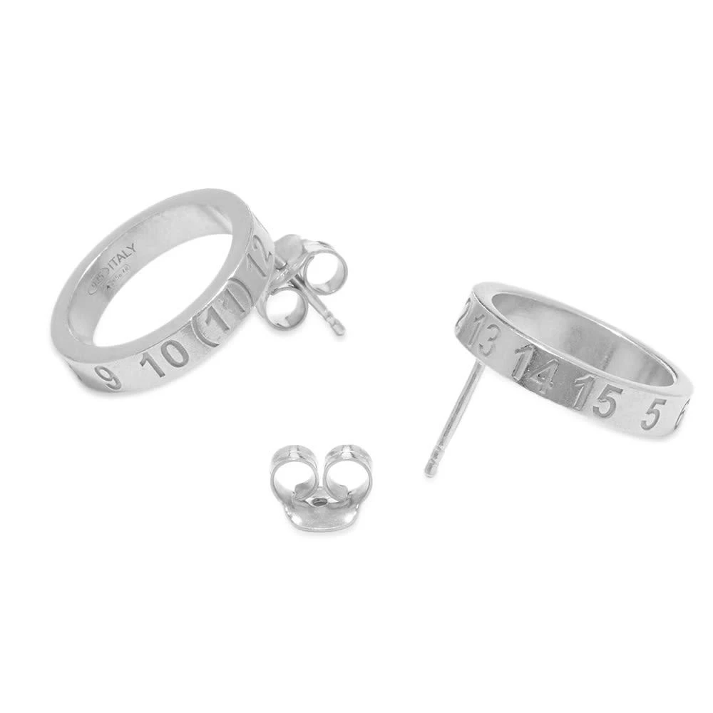 商品MAISON MARGIELA|Maison Margiela Branded Circle Studd Earrings,价格¥1386,第3张图片详细描述