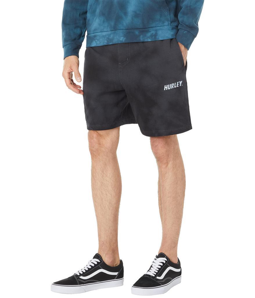 商品Hurley|男式 Tides Fastlane 扎染短裤 ,价格¥209,第1张图片